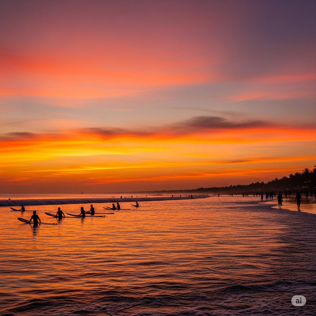 Objek Wisata Kuta Legian