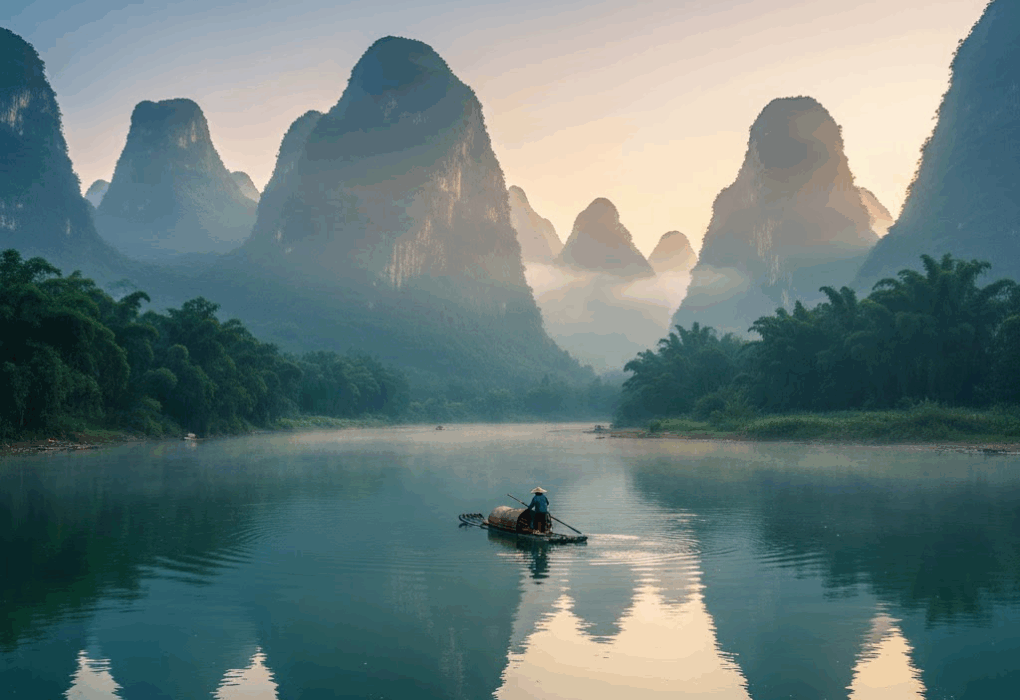 Wisata Sungai Li Guangxi: Keindahan Alam Abadi China Selatan wisata Sungai Li