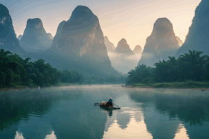 Wisata Sungai Li Guangxi: Keindahan Alam Abadi China Selatan wisata Sungai Li